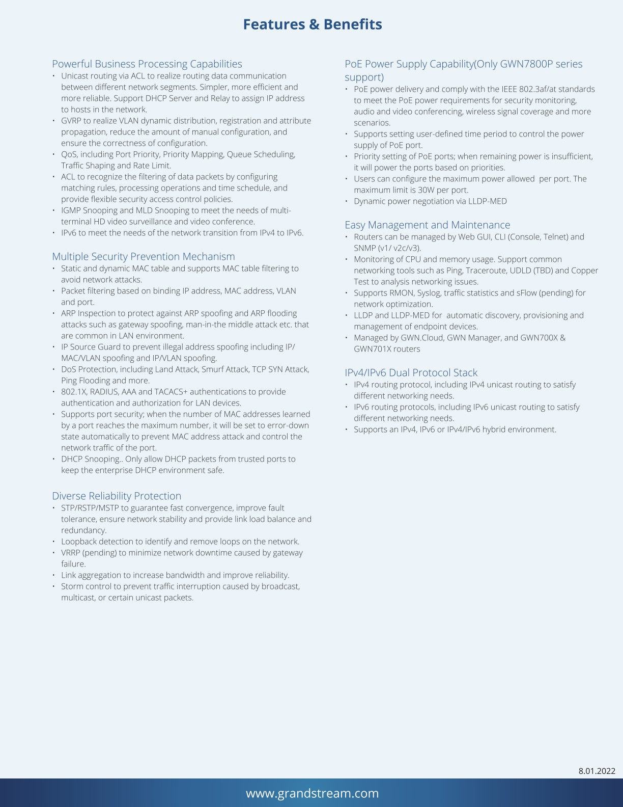 GWN7803P - Premium from Vanilla Telecoms Ltd. - Just €453.0! Shop now at Vanilla Telecoms Ltd.