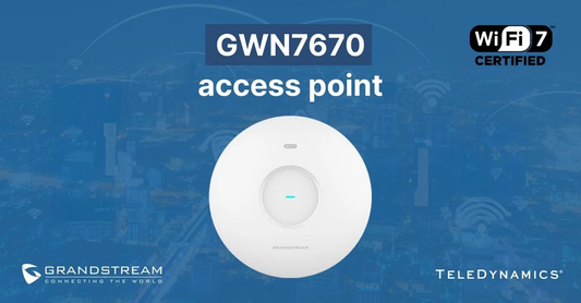 Introducing the GWN7670 Wi-Fi 7 Access Point: Powering Malta’s Businesses with Next Gen Connectivity